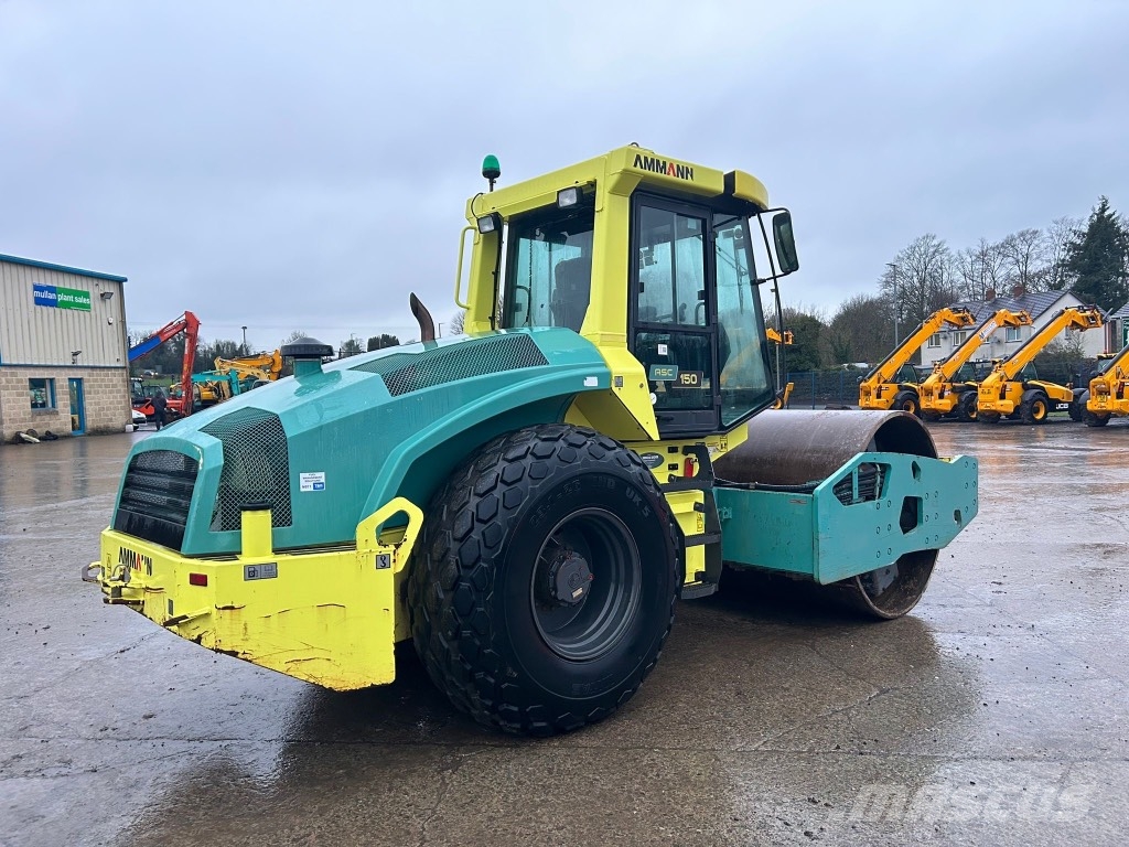 Ammann ASC150 Soil Compactor Roller bw213 h13 asc110 单轮压路机