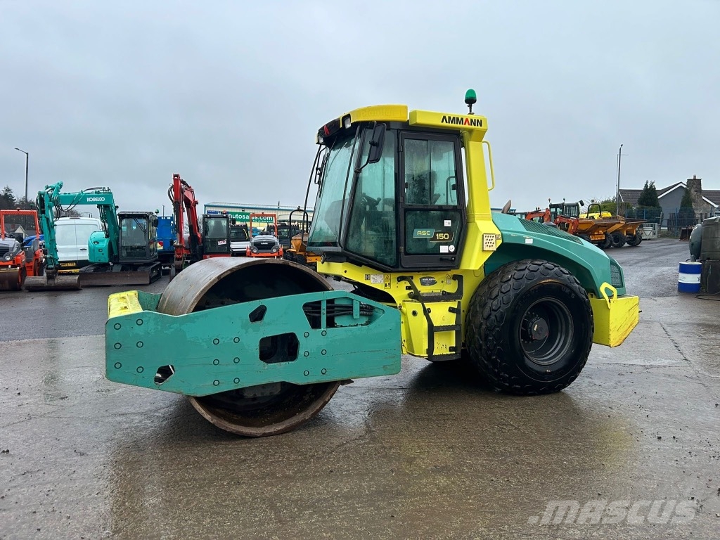 Ammann ASC150 Soil Compactor Roller bw213 h13 asc110 单轮压路机