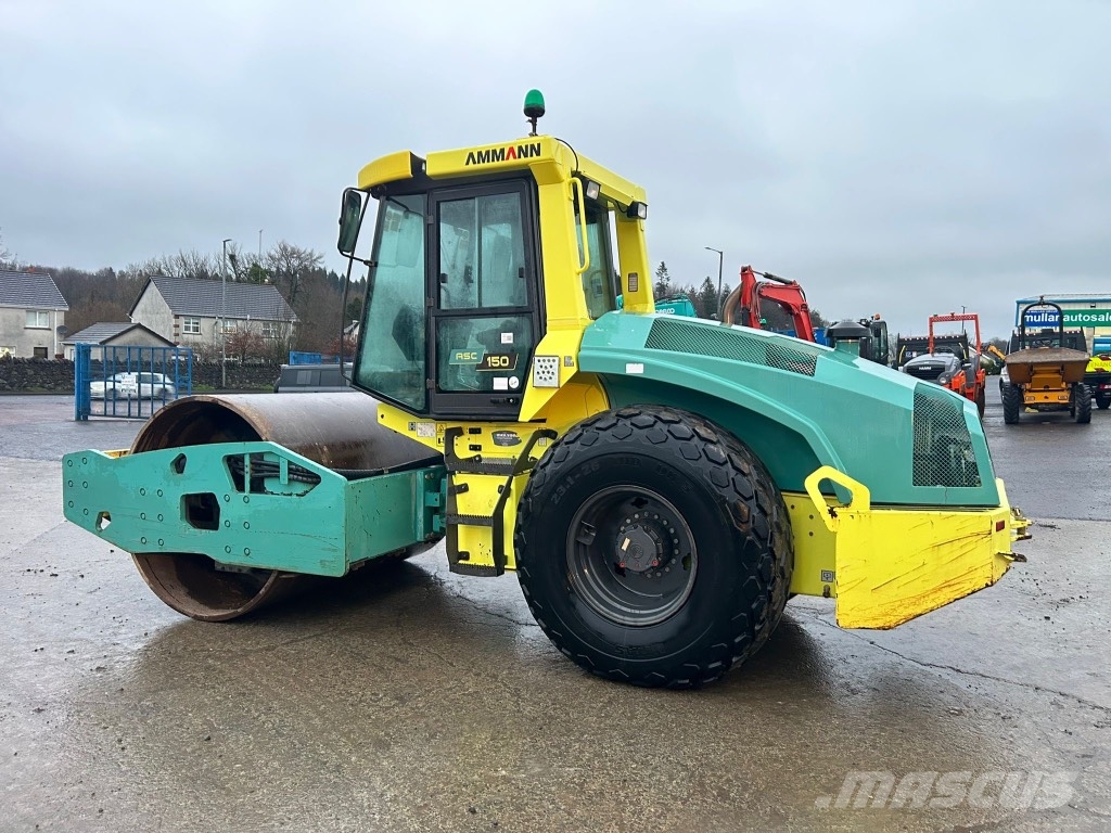 Ammann ASC150 Soil Compactor Roller bw213 h13 asc110 单轮压路机