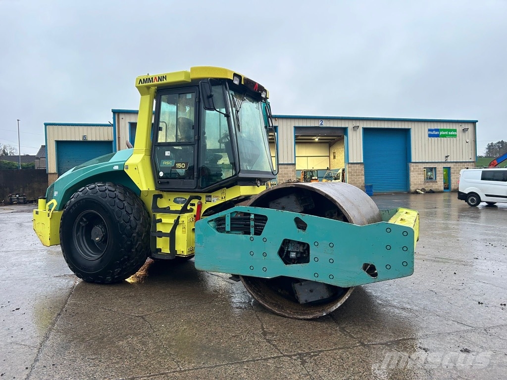 Ammann ASC150 Soil Compactor Roller bw213 h13 asc110 单轮压路机