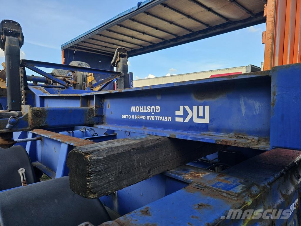 MKF Metallbau CS 20 / STEEL SUSPENSION/ BPW DRUM. Containerchassis
