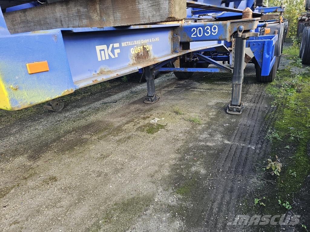 MKF Metallbau CS 20 / STEEL SUSPENSION/ BPW DRUM. Containerchassis