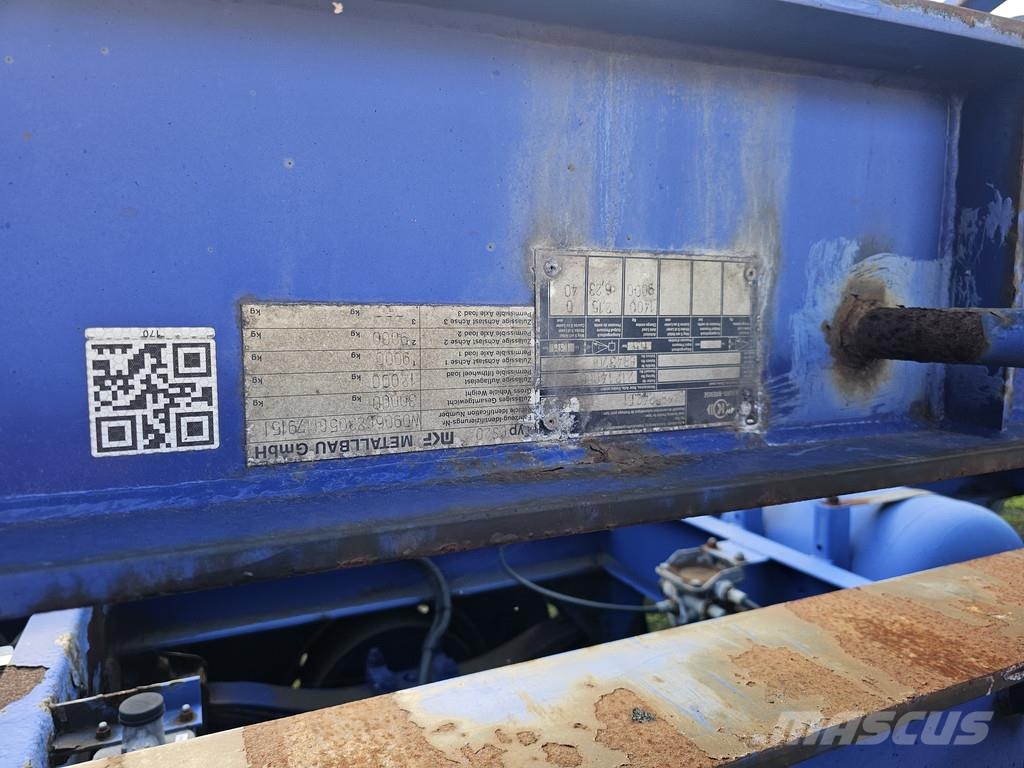 MKF Metallbau CS 20 / STEEL SUSPENSION/ BPW DRUM. Containerchassis