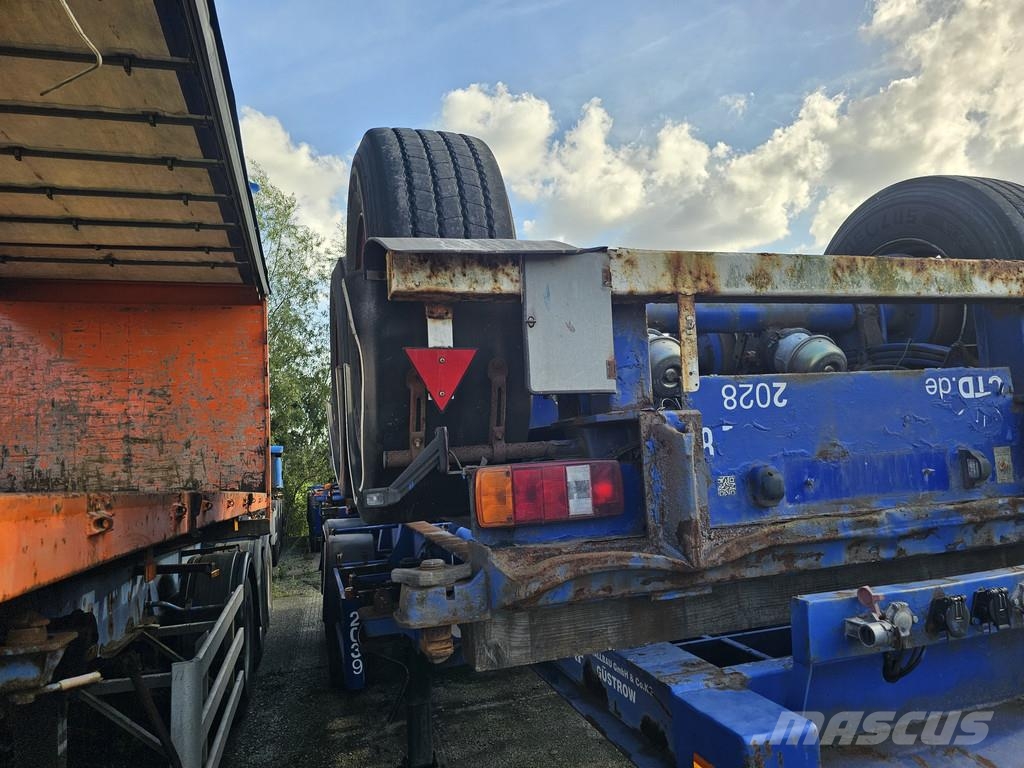 MKF Metallbau CS 20 / STEEL SUSPENSION/ BPW DRUM. Containerchassis