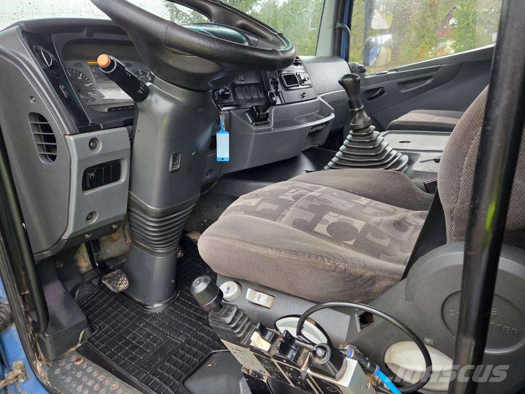 Mercedes-Benz AXOR 1828 + 1833 4x2 chassis, blatt/blatt Kamioni sa otvorenim sandukom