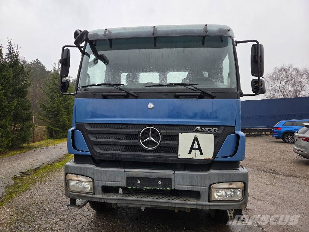 Mercedes-Benz AXOR 1828 + 1833 4x2 chassis, blatt/blatt Kamioni sa otvorenim sandukom