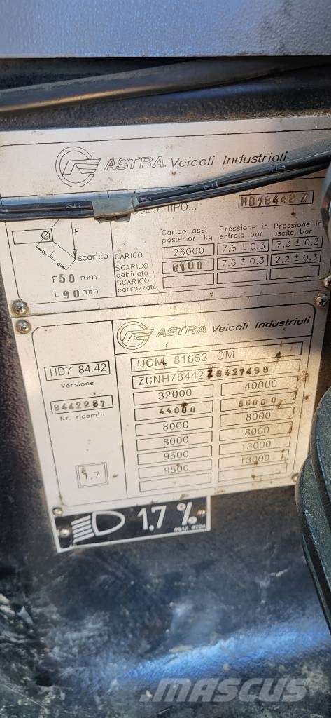 Astra HD 7  84.42 Автомобильные краны