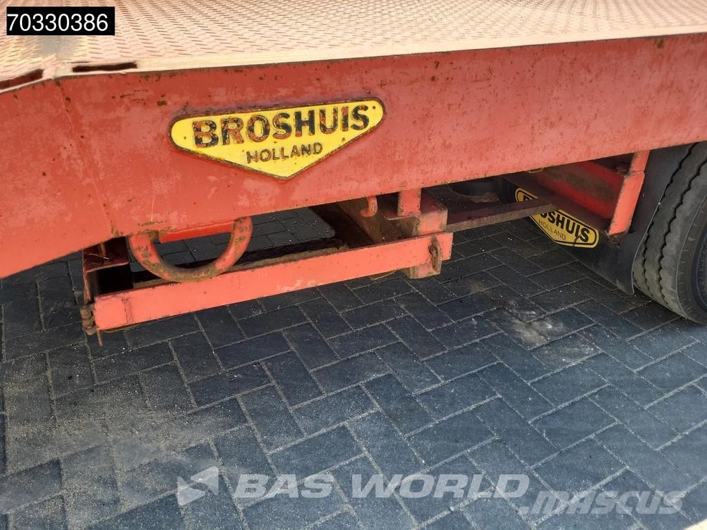 Broshuis E-2190/27 Extendable 680cm Steering Axle Semirremolques de carga baja