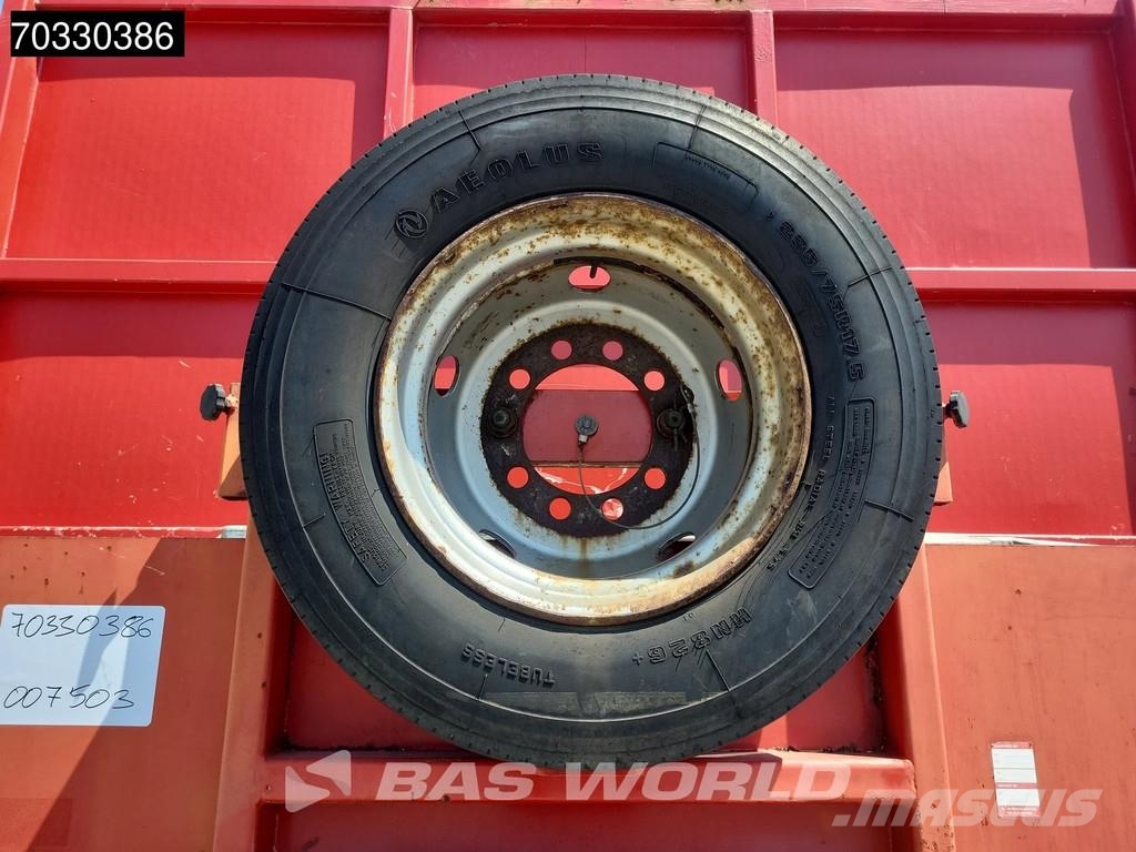 Broshuis E-2190/27 Extendable 680cm Steering Axle Semirremolques de carga baja