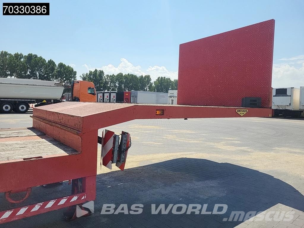 Broshuis E-2190/27 Extendable 680cm Steering Axle Semirremolques de carga baja