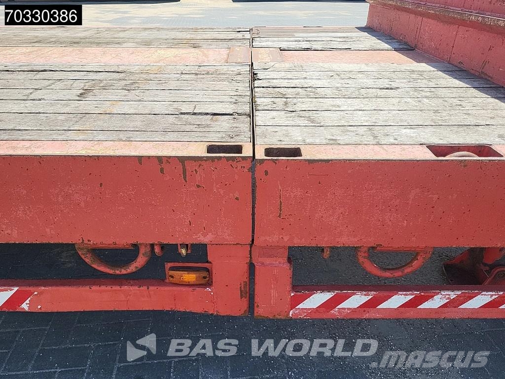 Broshuis E-2190/27 Extendable 680cm Steering Axle Semirremolques de carga baja