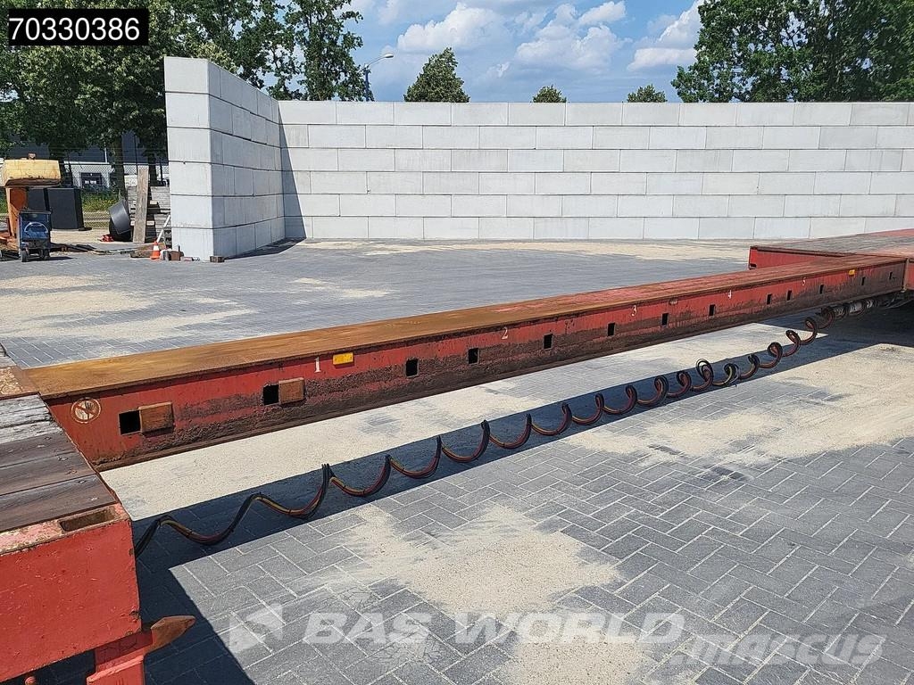 Broshuis E-2190/27 Extendable 680cm Steering Axle Semirremolques de carga baja