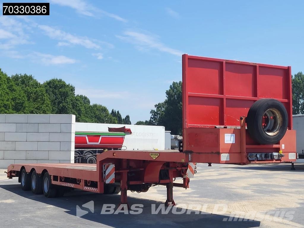 Broshuis E-2190/27 Extendable 680cm Steering Axle Semirremolques de carga baja