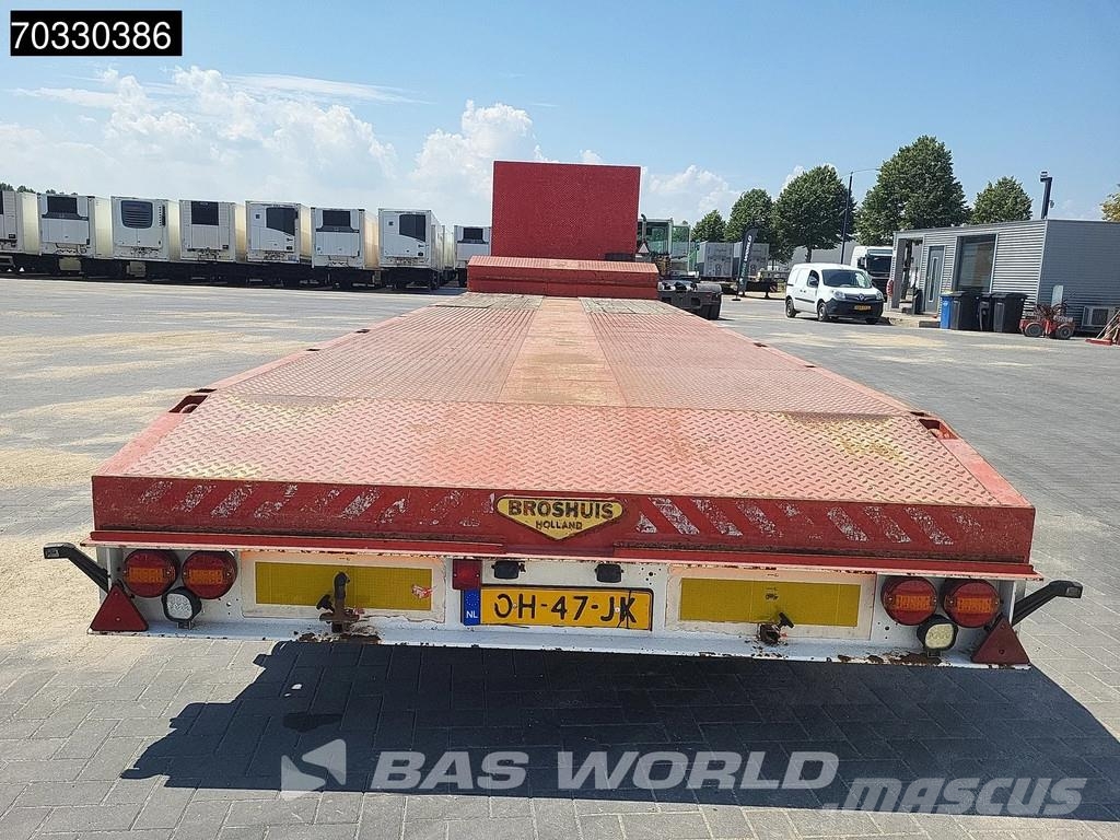 Broshuis E-2190/27 Extendable 680cm Steering Axle Semirremolques de carga baja