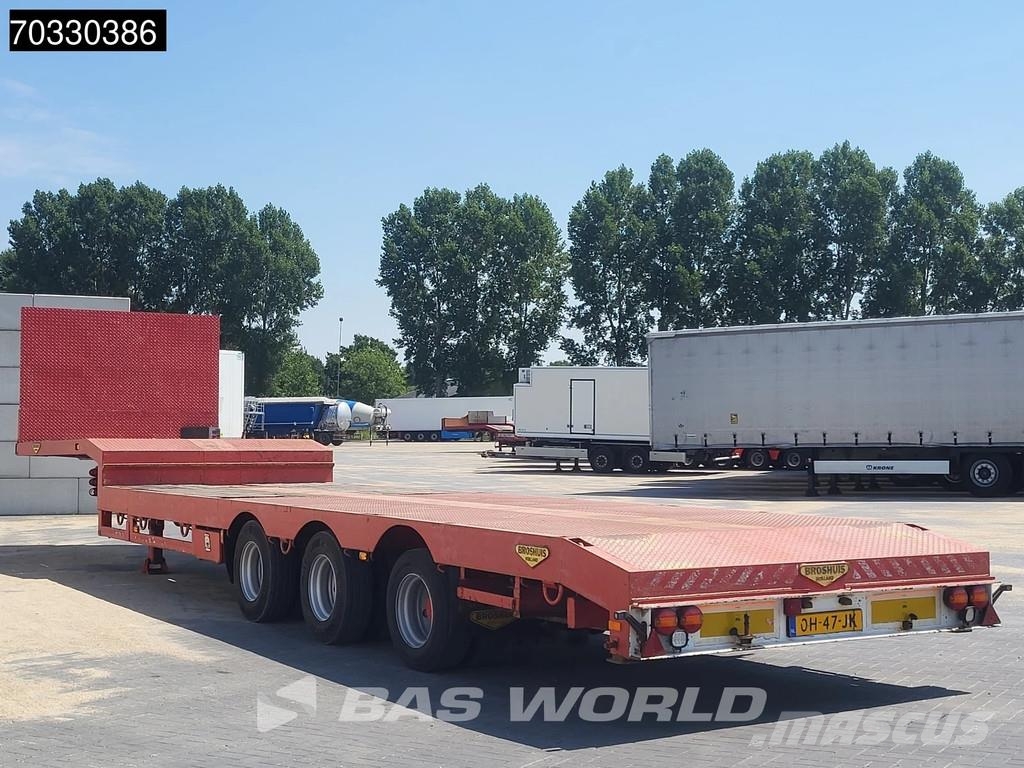 Broshuis E-2190/27 Extendable 680cm Steering Axle Semirremolques de carga baja