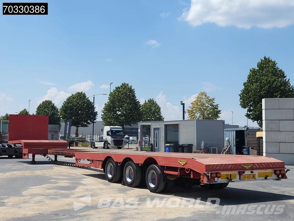 Broshuis E-2190/27 Extendable 680cm Steering Axle Semirremolques de carga baja