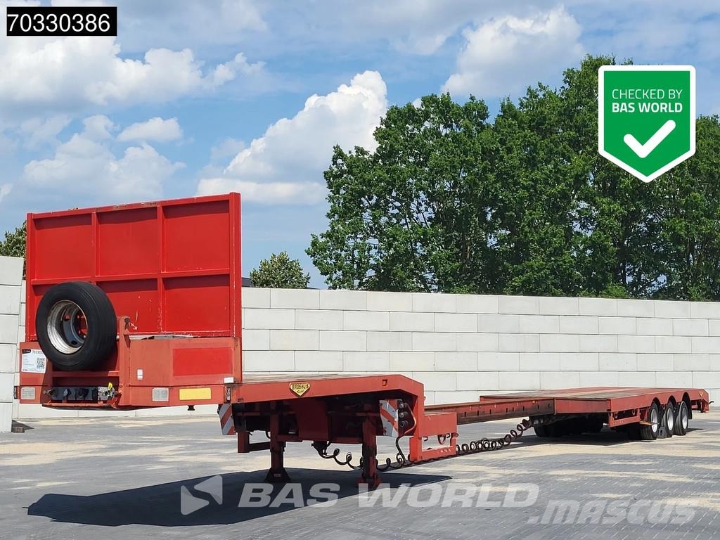 Broshuis E-2190/27 Extendable 680cm Steering Axle Semirremolques de carga baja