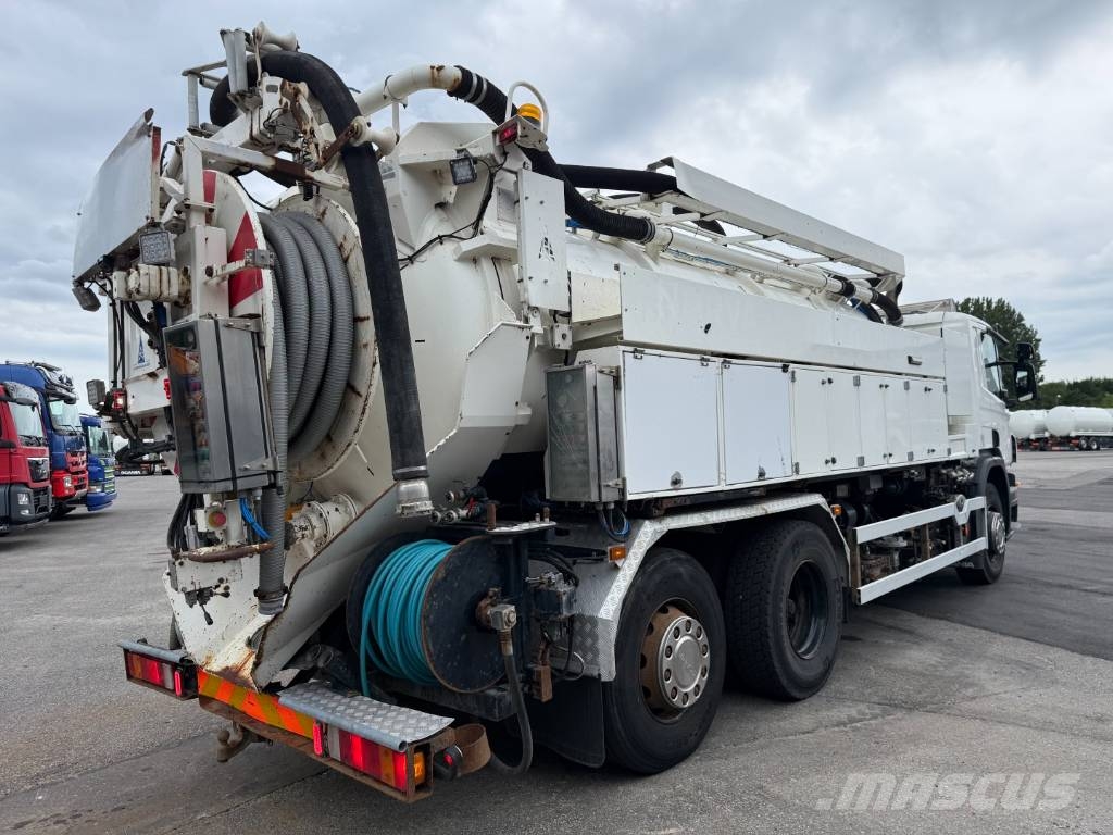 Scania P380 LB6x2*4 Hvidtved Larsen FlexLine 310 Camiones aspiradores/combi