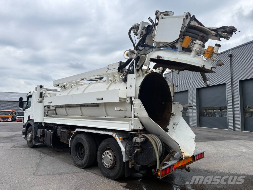 Scania P380 LB6x2*4 Hvidtved Larsen FlexLine 310 Camiones aspiradores/combi