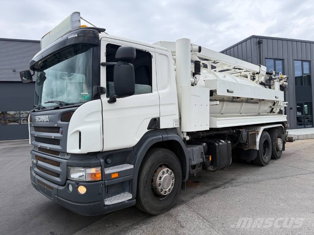 Scania P380 LB6x2*4 Hvidtved Larsen FlexLine 310 Camiones aspiradores/combi