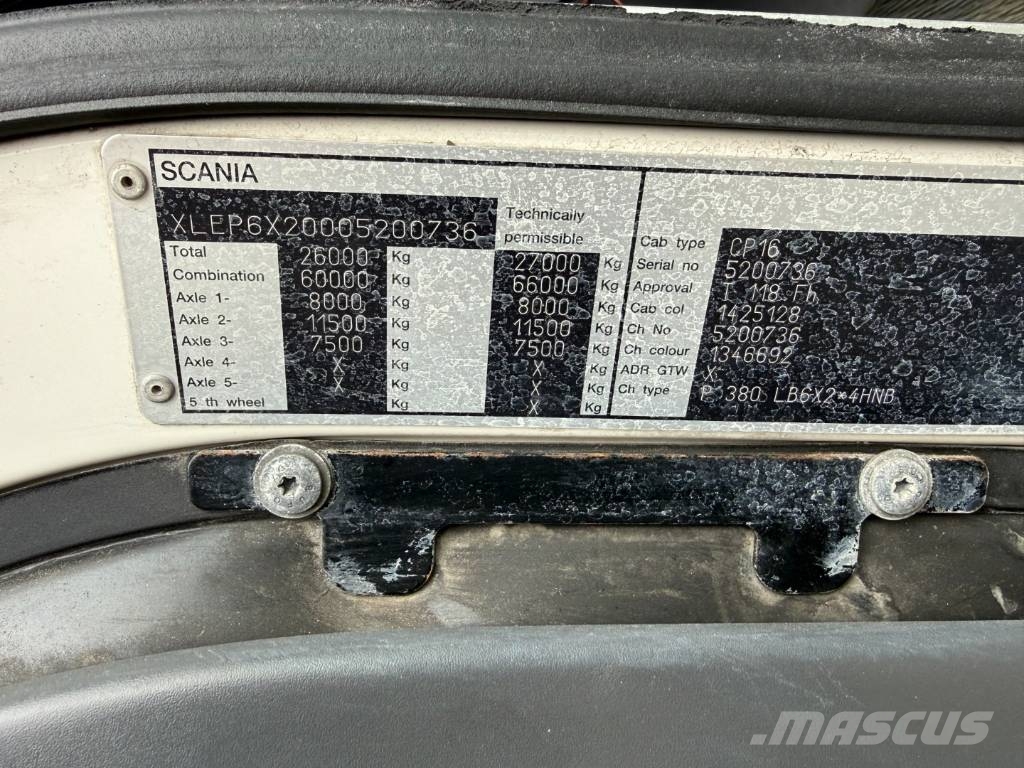 Scania P380 LB6x2*4 Hvidtved Larsen FlexLine 310 Camiones aspiradores/combi