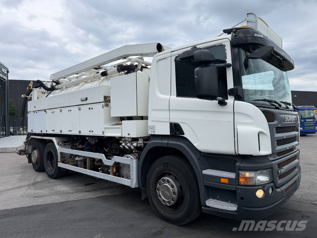 Scania P380 LB6x2*4 Hvidtved Larsen FlexLine 310 Camiones aspiradores/combi