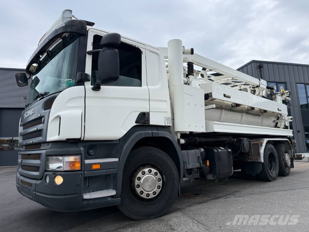 Scania P380 LB6x2*4 Hvidtved Larsen FlexLine 310 Camiones aspiradores/combi