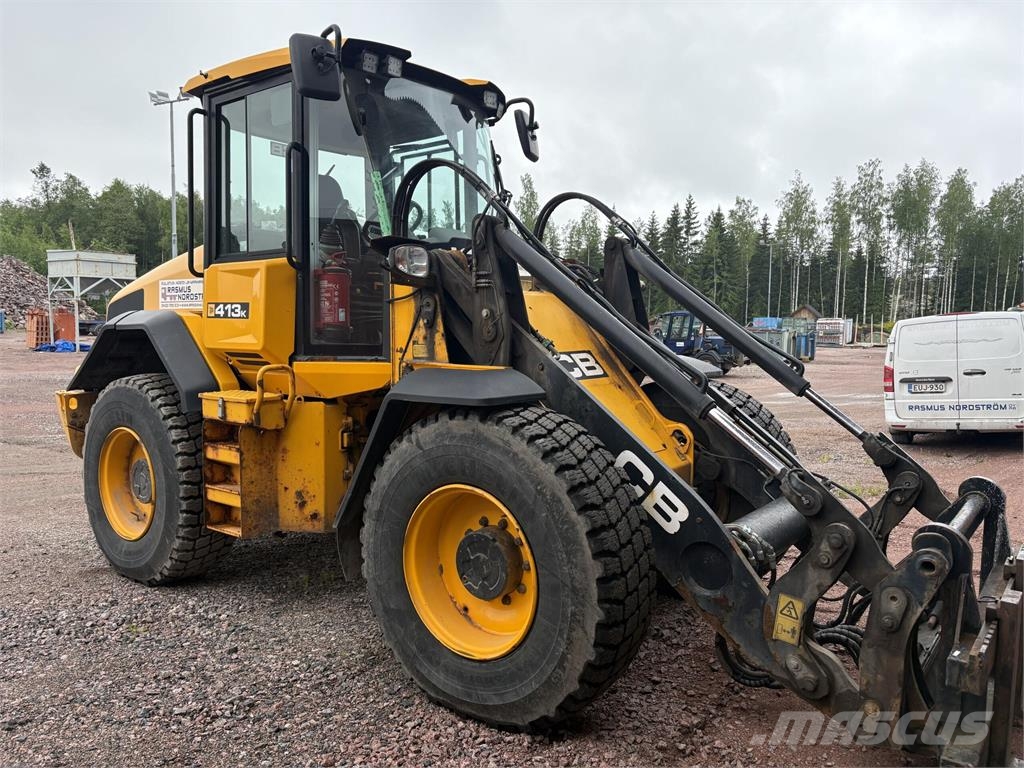 JCB 413K pyöräkuormaaja Cargadoras sobre ruedas