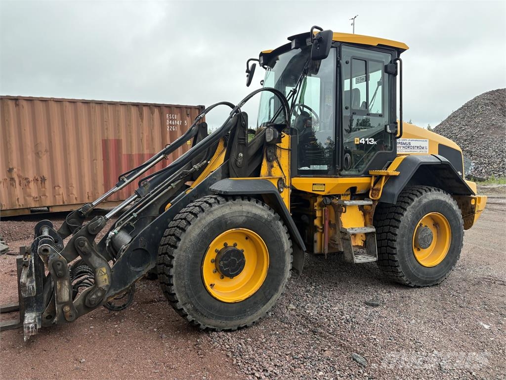 JCB 413K pyöräkuormaaja Cargadoras sobre ruedas