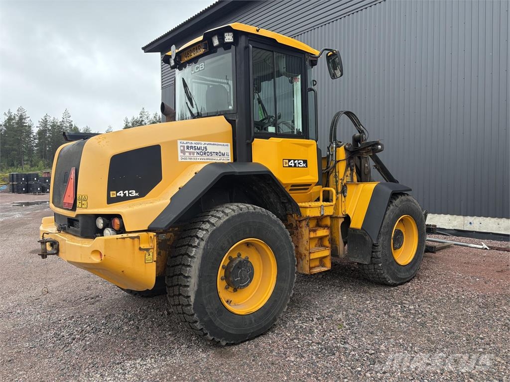 JCB 413K pyöräkuormaaja Cargadoras sobre ruedas