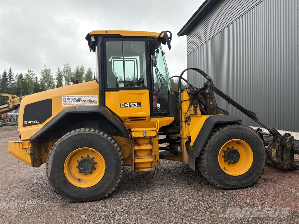 JCB 413K pyöräkuormaaja Cargadoras sobre ruedas