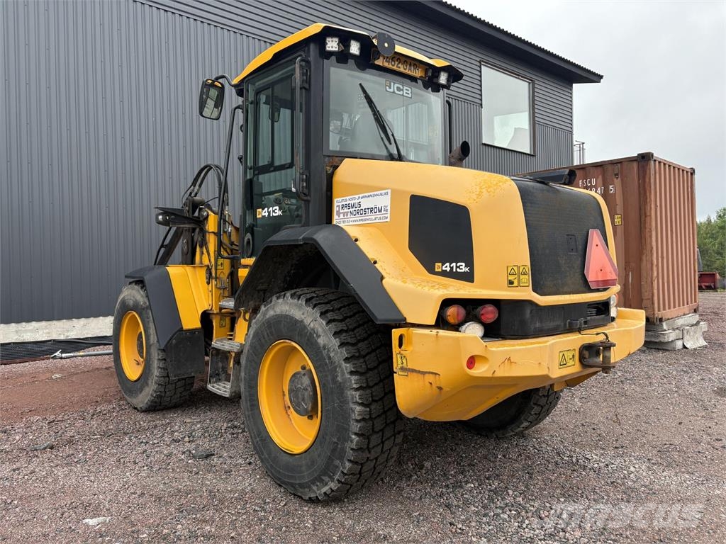JCB 413K pyöräkuormaaja Cargadoras sobre ruedas
