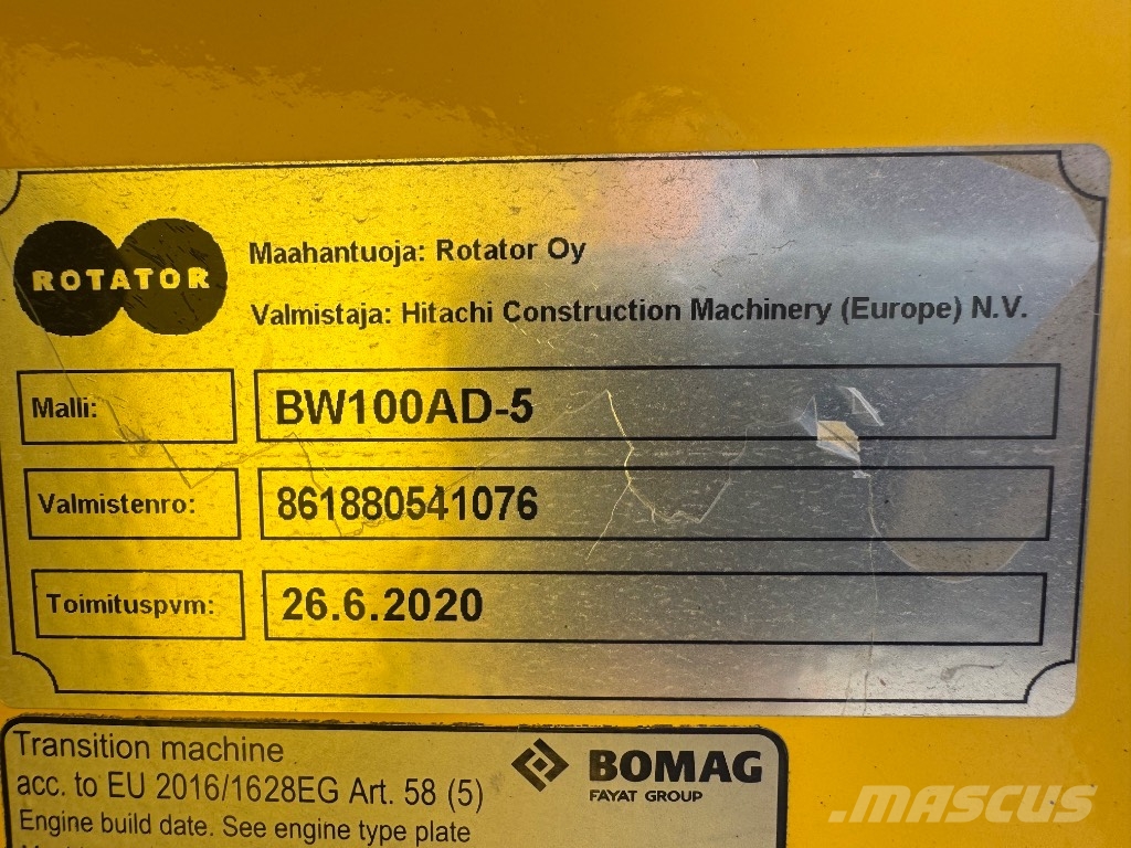 Bomag BW 100 AD-5 Tvilling tromle