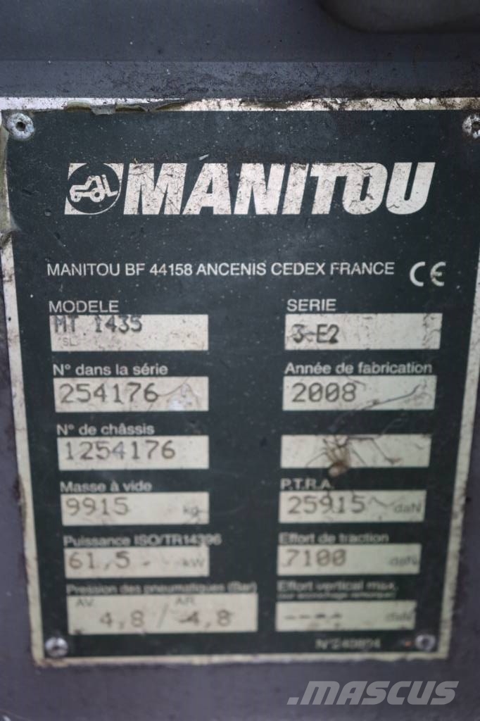 Manitou MT 1435 SL Teleskoplader