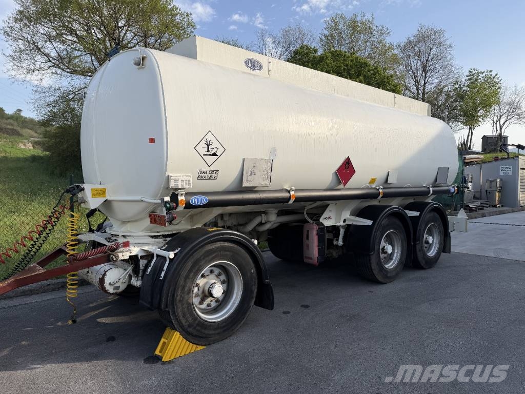 Indox 23.000 liters, 3 Comp. 탱커 트레일러