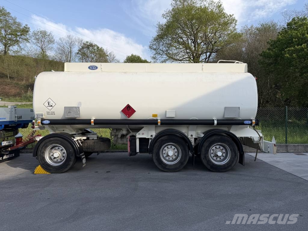 Indox 23.000 liters, 3 Comp. 탱커 트레일러