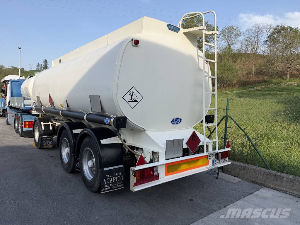 Indox 23.000 liters, 3 Comp. 탱커 트레일러