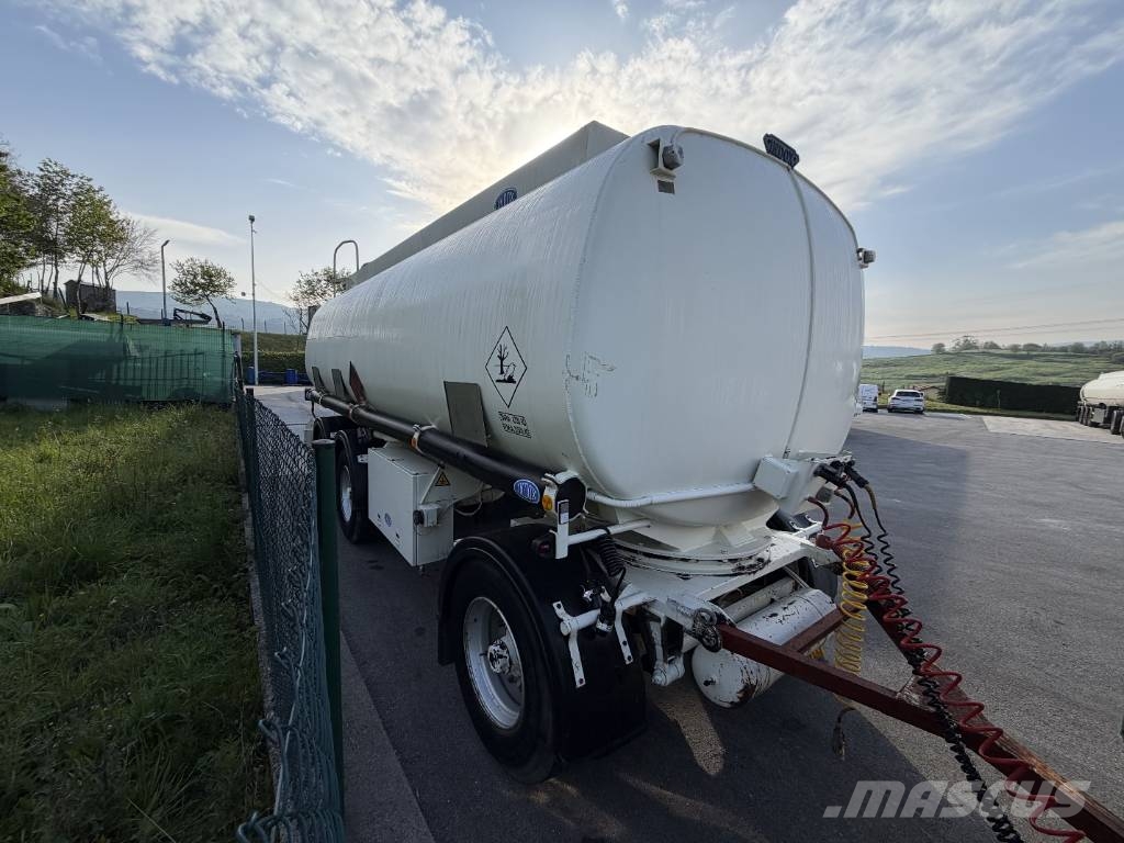 Indox 23.000 liters, 3 Comp. 탱커 트레일러