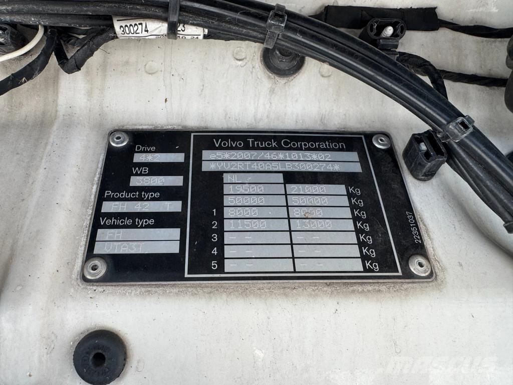 Volvo FH 500 Globetrotter XL Special / Full Air / Euro 6 Camiones tractor