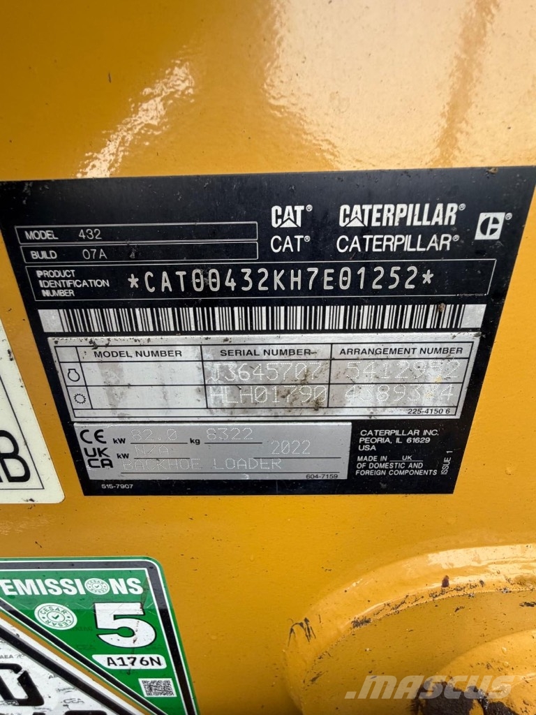 CAT 432 Kaivurikuormaajat