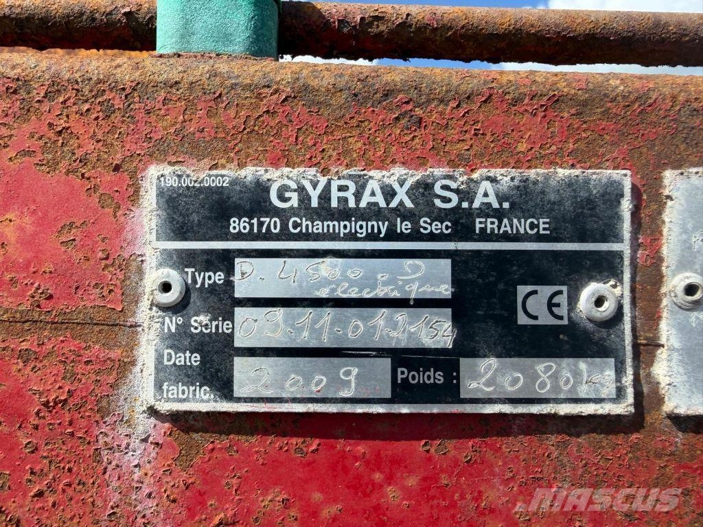 Gyrax D 4500 Silouttaksutstyr