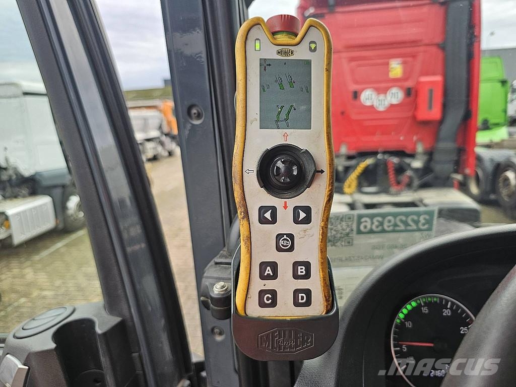 MAN 26.460 TGS MEILLER AK 16 NT Kravas automašinas konteineru vedeji