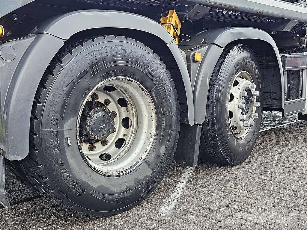 MAN 26.460 TGS MEILLER AK 16 NT Kravas automašinas konteineru vedeji