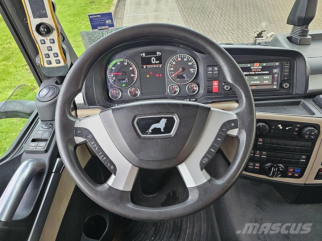 MAN 26.460 TGS MEILLER AK 16 NT Kravas automašinas konteineru vedeji