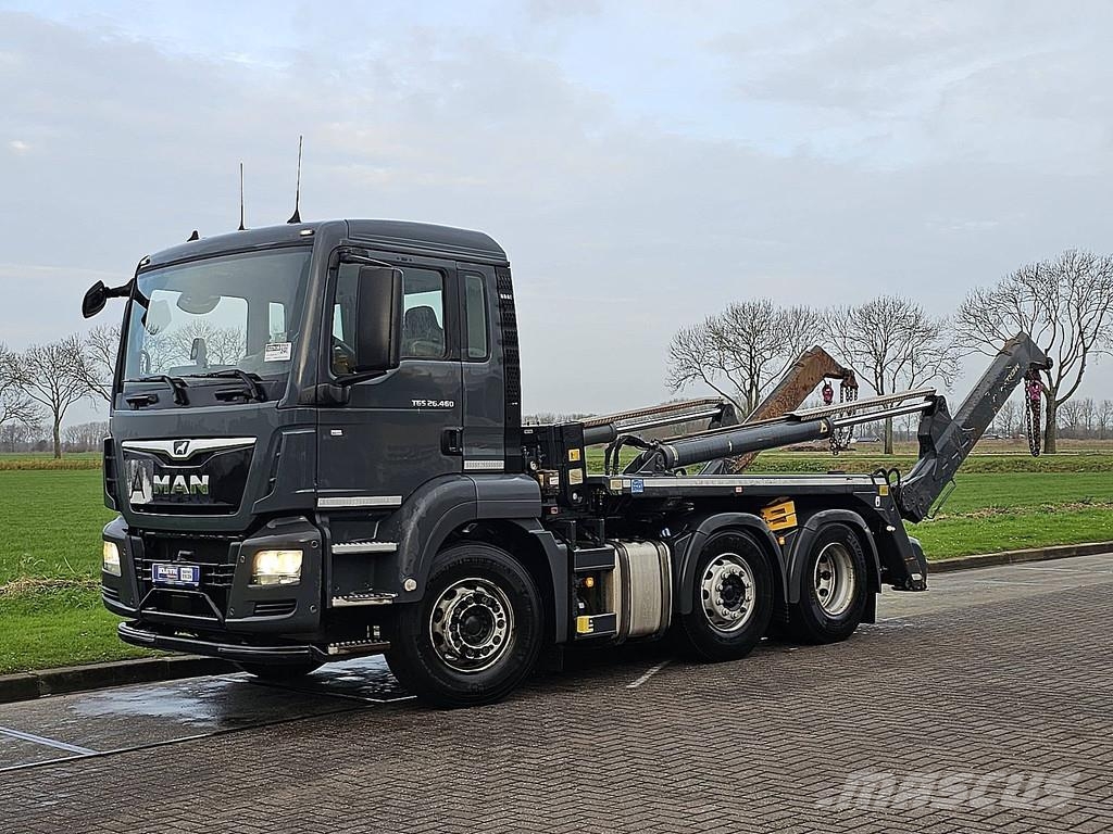 MAN 26.460 TGS MEILLER AK 16 NT Kravas automašinas konteineru vedeji
