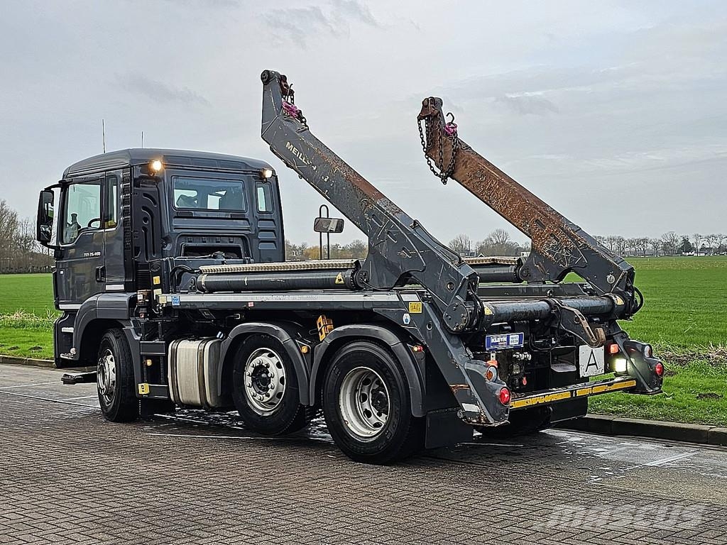 MAN 26.460 TGS MEILLER AK 16 NT Kravas automašinas konteineru vedeji