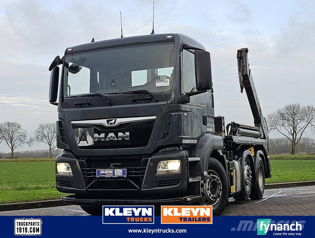 MAN 26.460 TGS MEILLER AK 16 NT Kravas automašinas konteineru vedeji