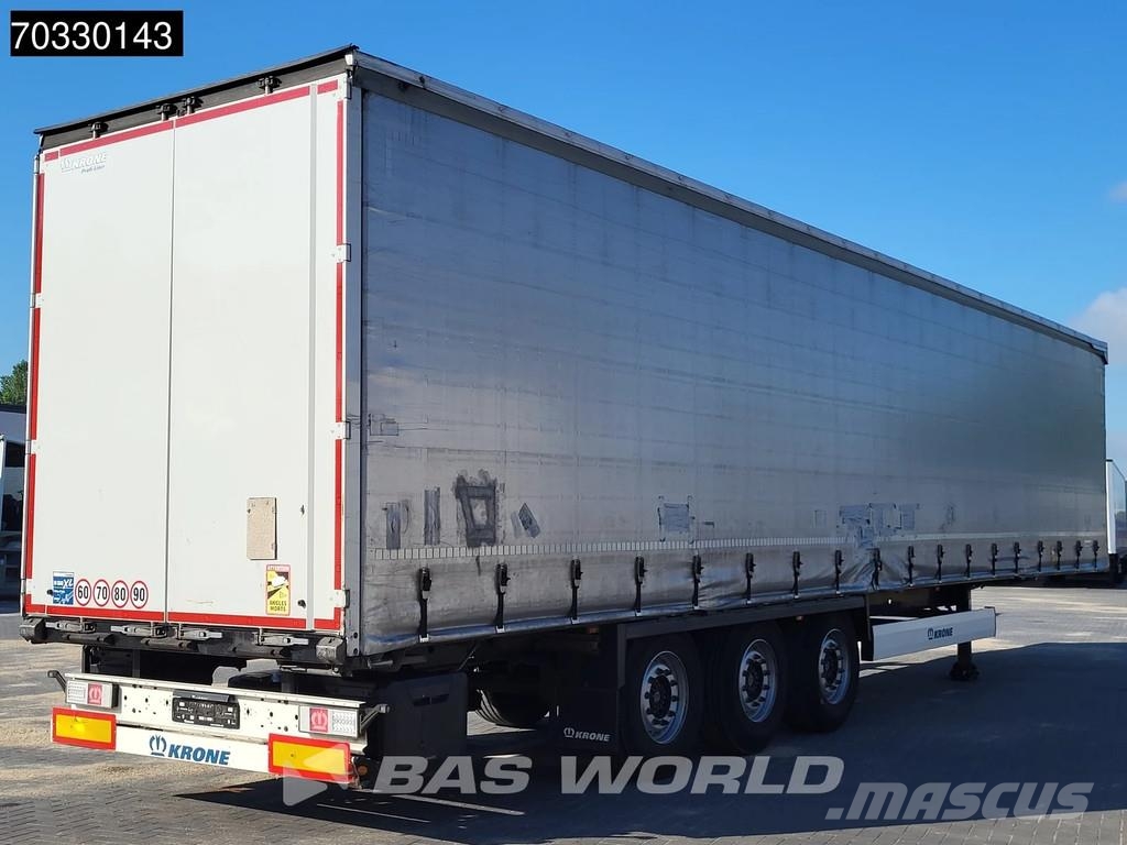 Krone SD Sliding Roof Anti Vandalism Semirremolques de caja de lona