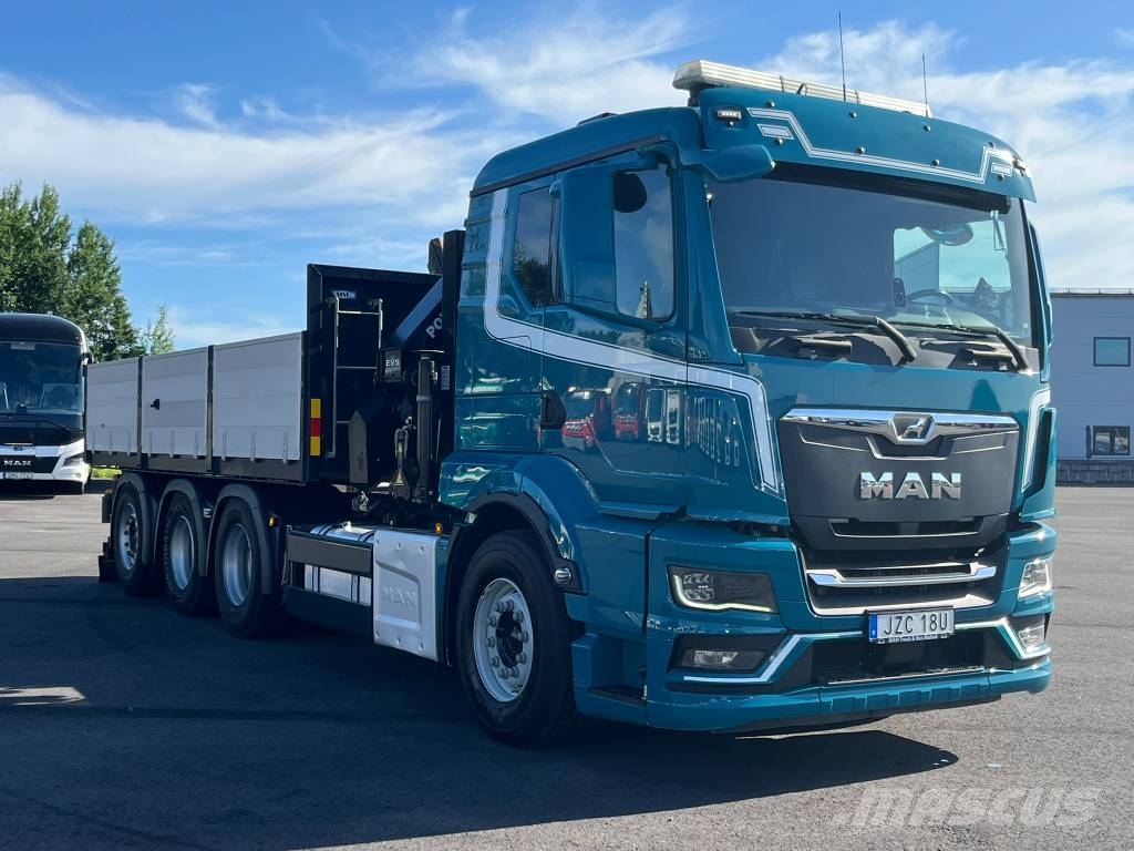 MAN MAN TGS 35.510 8x4-4 BL شاحنات الرافعات
