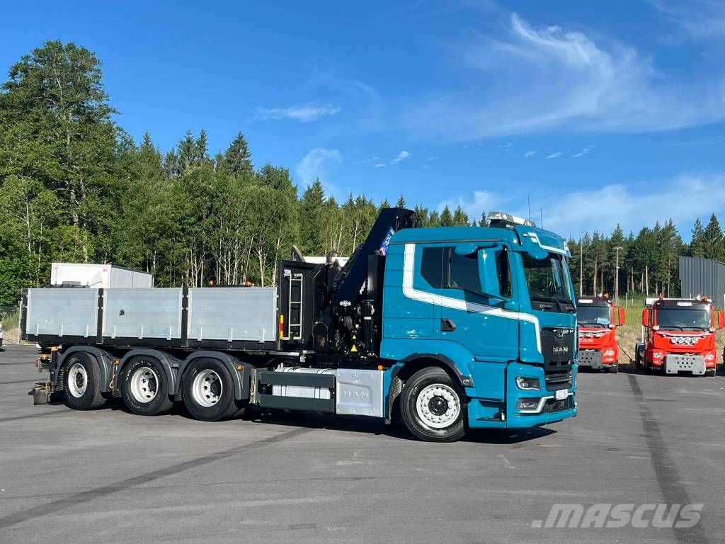 MAN MAN TGS 35.510 8x4-4 BL شاحنات الرافعات